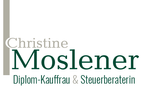 Logo der Steuerberaterin CHristine Moslener